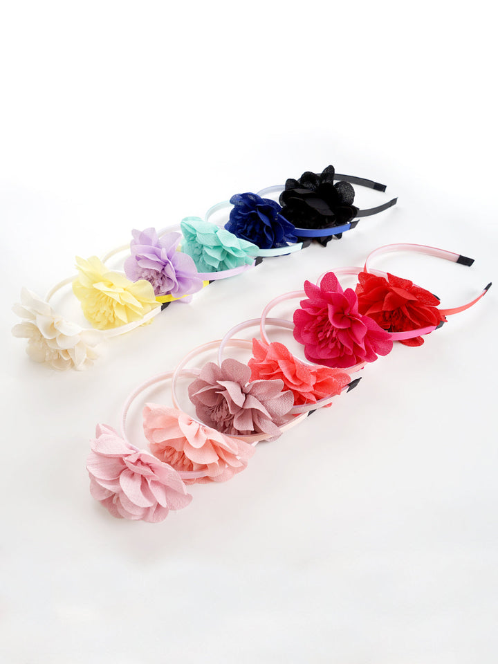 Time To Bloom Floral Headband Mia Belle Girls
