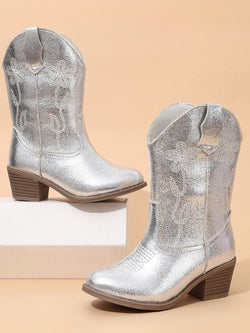 Shimmering Western Cowgirl Boots