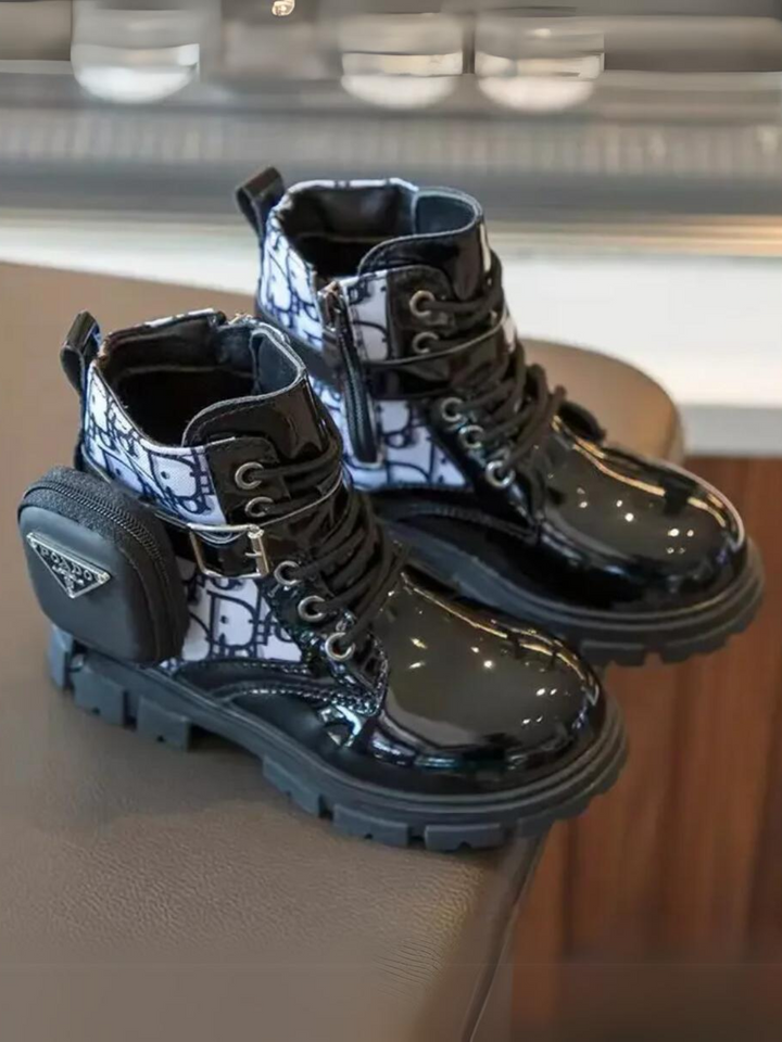 Girls Fashion Ankle Boots By Liv and Mia Mia Belle Girls