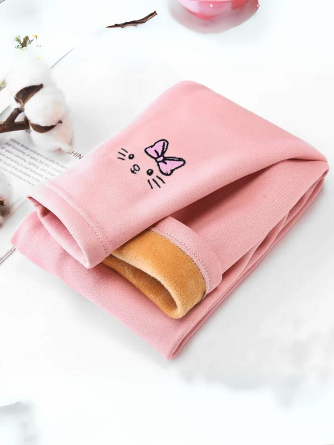 Mia Belle Girls Fleece-Lined Leggings | Girls Casual