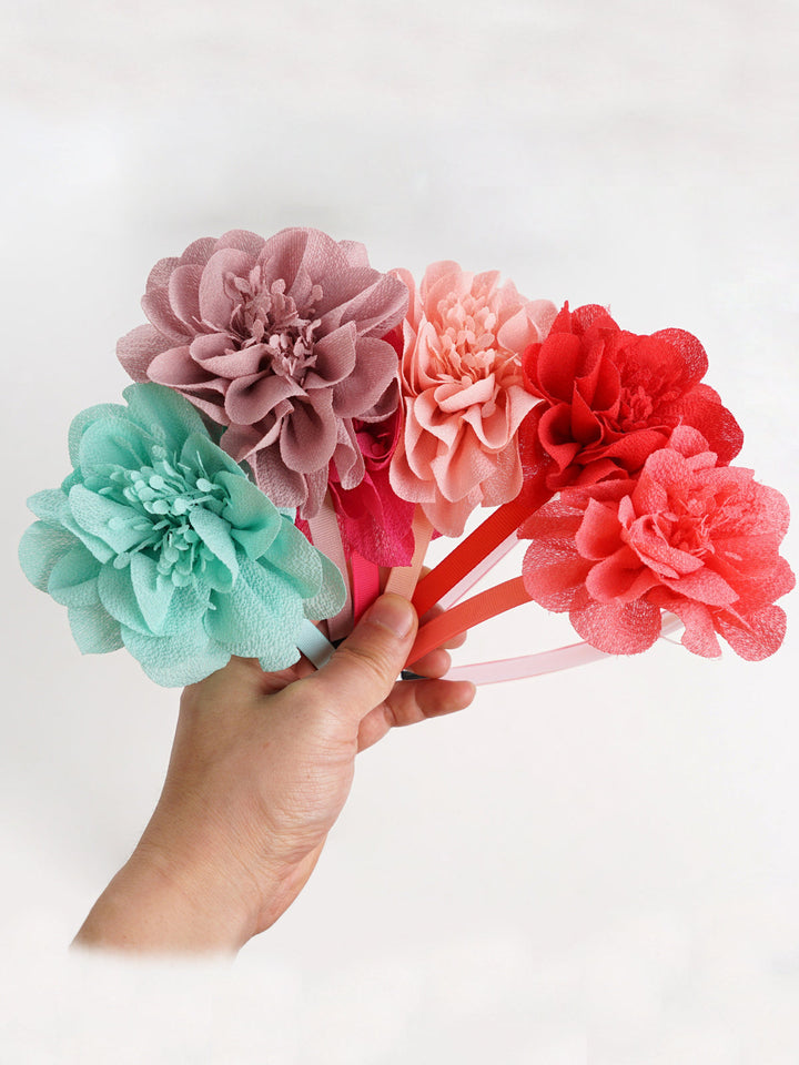 Time To Bloom Floral Headband Mia Belle Girls