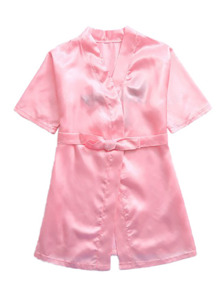 Mia Belle Girls Birthday Girl Robe | Kids Costume Accessories