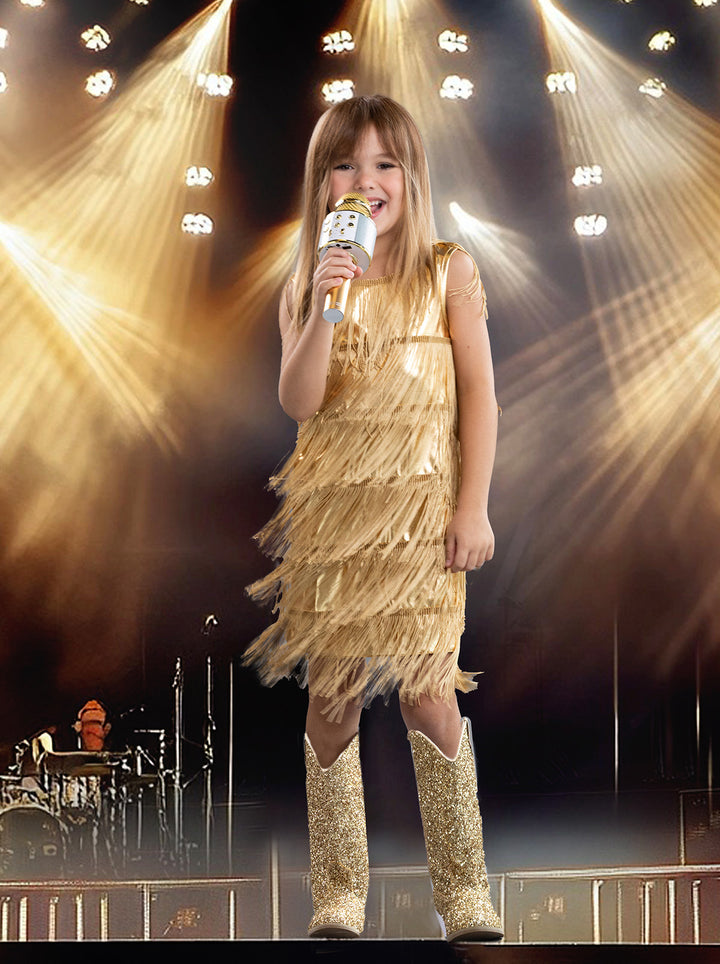 Taylor Fearless Fringe Costume Dress Mia Belle Girls