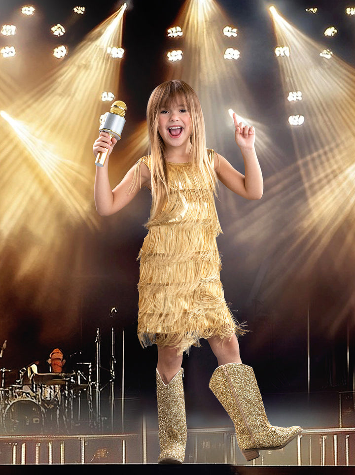 Taylor Fearless Fringe Costume Dress Mia Belle Girls
