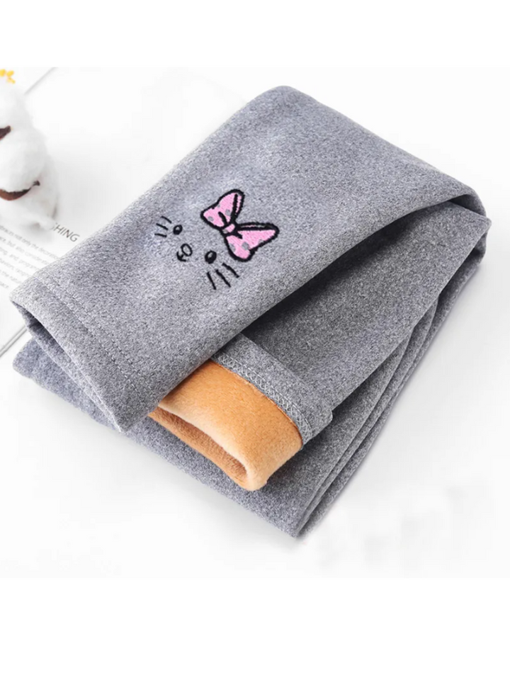 Mia Belle Girls Fleece-Lined Leggings | Girls Casual