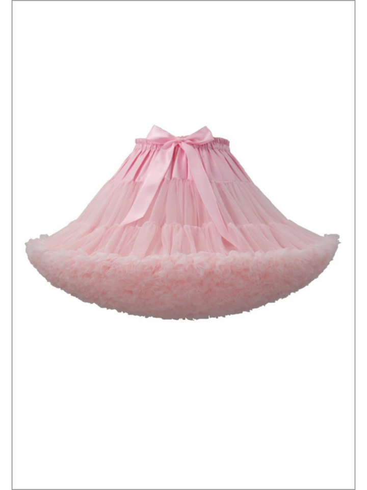Mia Belle Girls Ruffle Underskirt | Girls Accessories