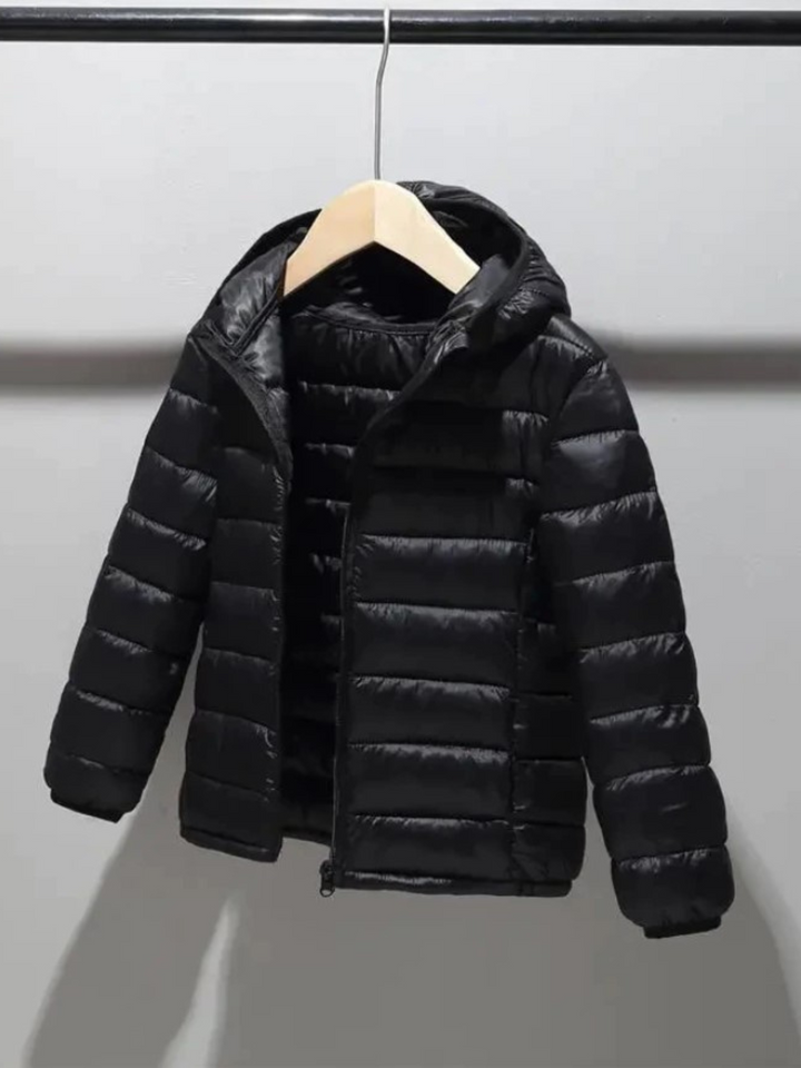 Cool Chick Hooded Puffer Jacket Mia Belle Girls