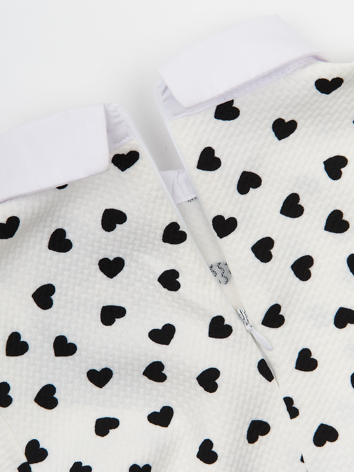 Heart-Stopping Collared Dress by Kids Couture Mia Belle Girls