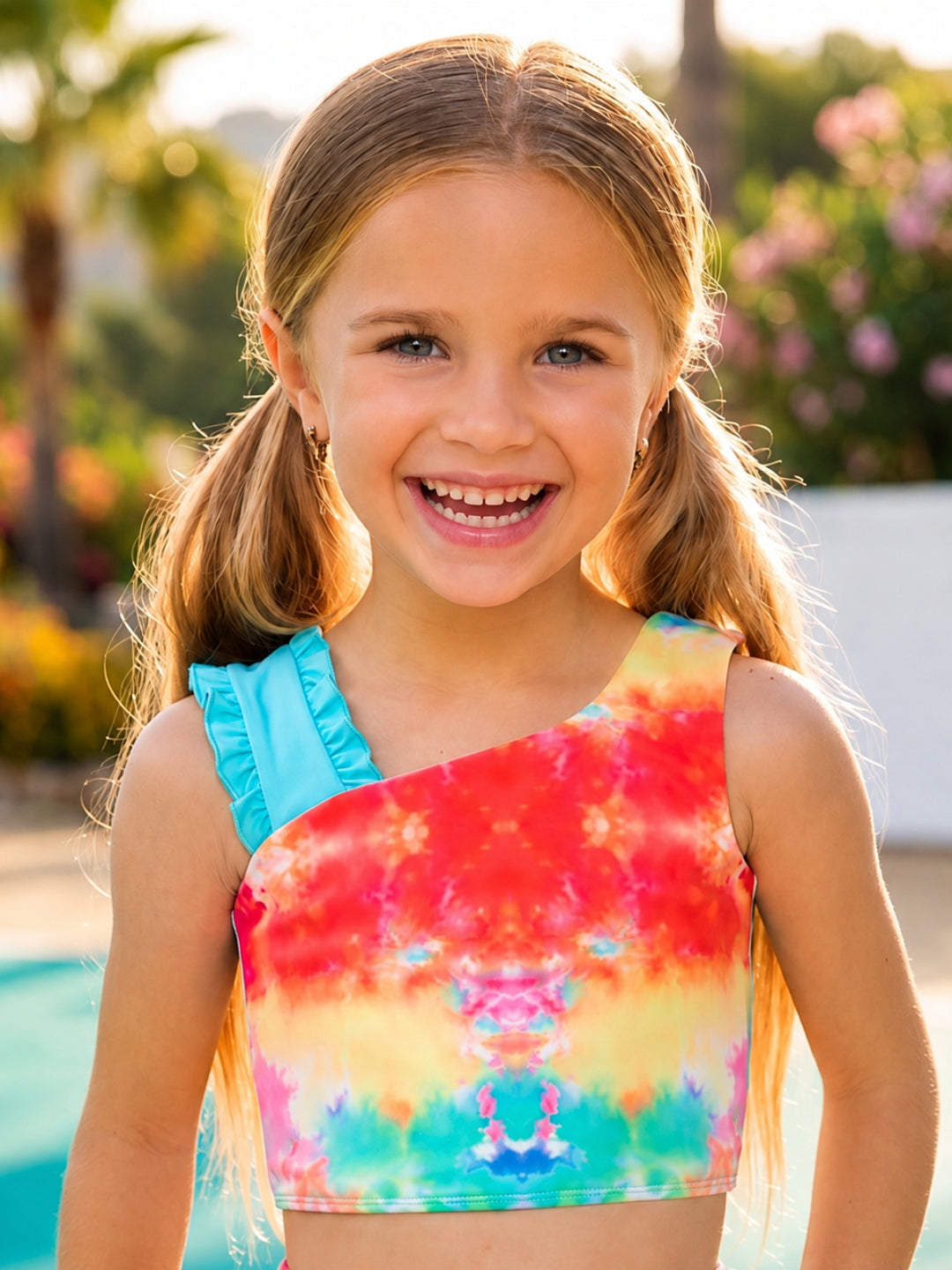 Cotton Candy Splash Active Top