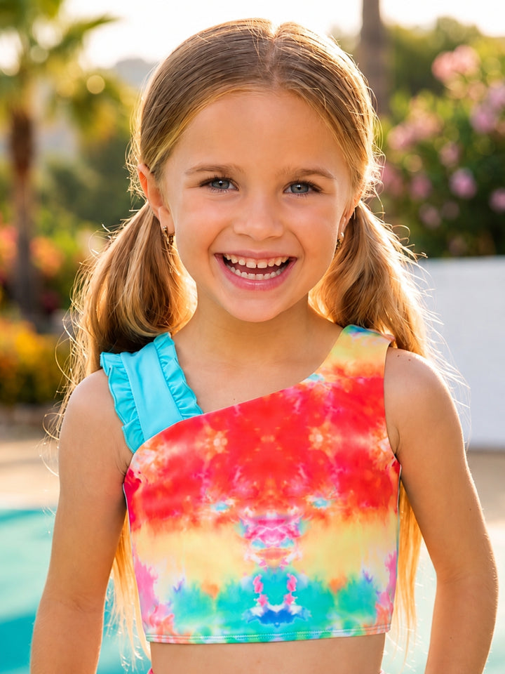 Cotton Candy Splash Active Top