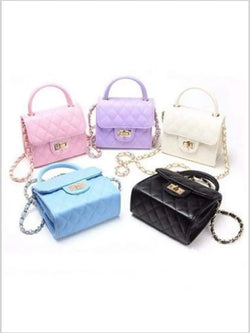 Girls Quilted Flap Fashion Chain Bag