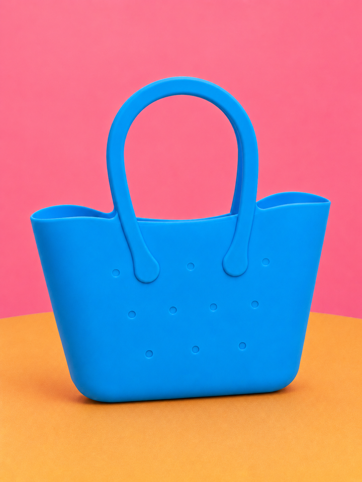 Mini Sunshine Splash Silicone Tote Bag
