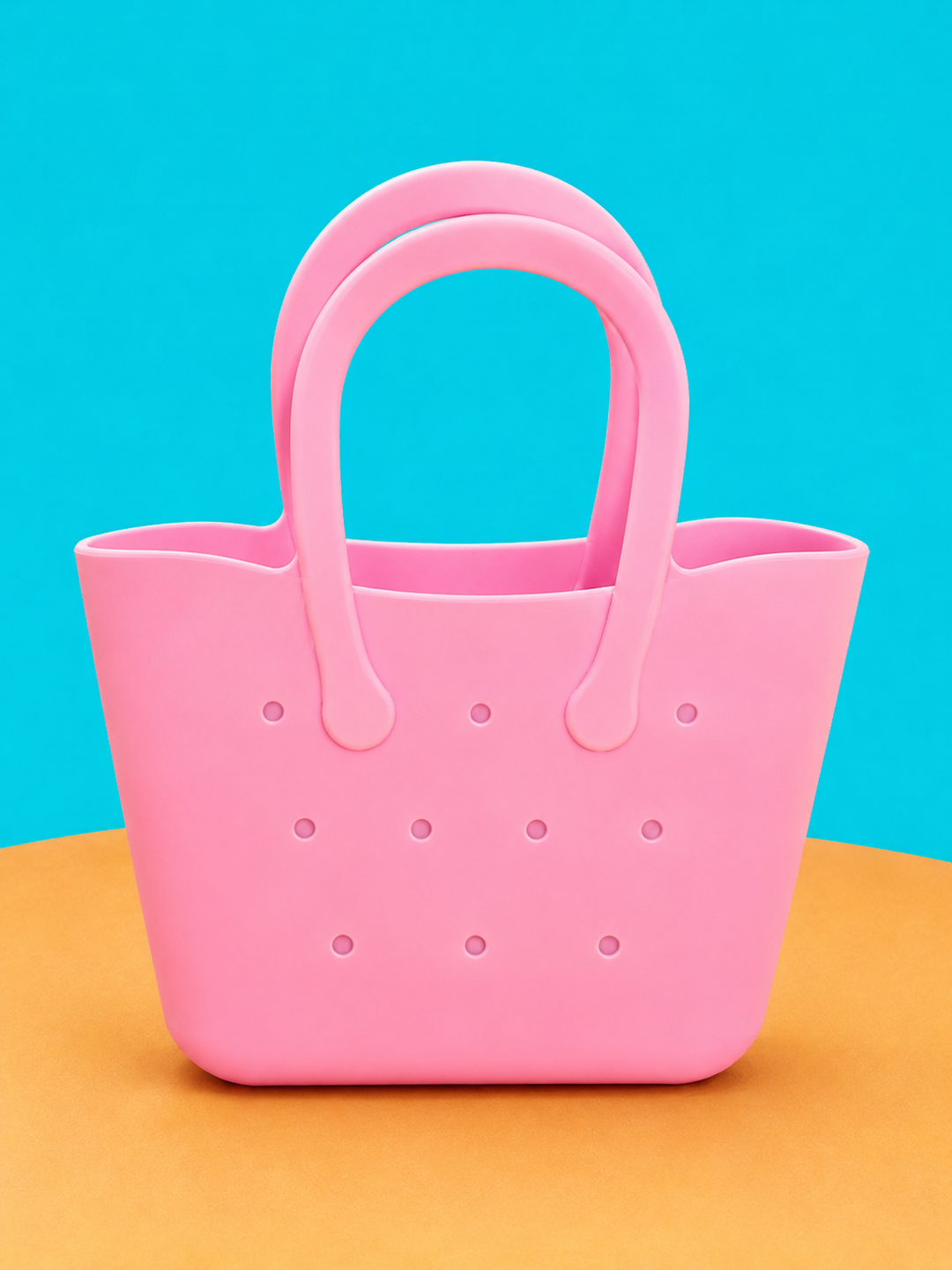 Mini Sunshine Splash Silicone Tote Bag
