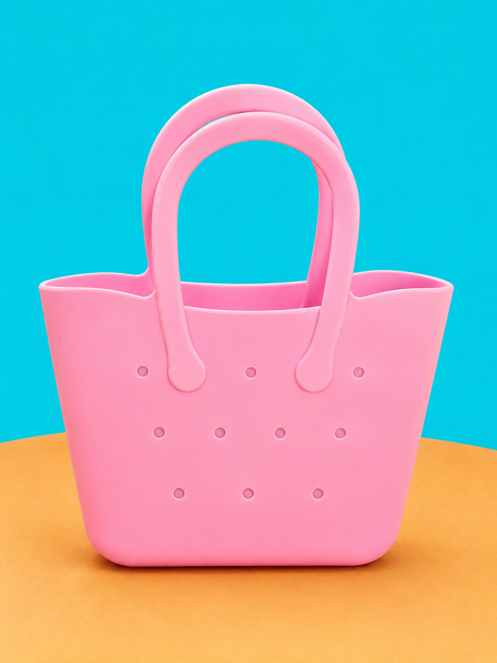 Mini Sunshine Splash Silicone Tote Bag