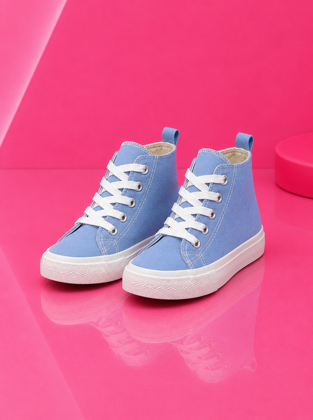 Play All Day Canvas High Top Sneakers