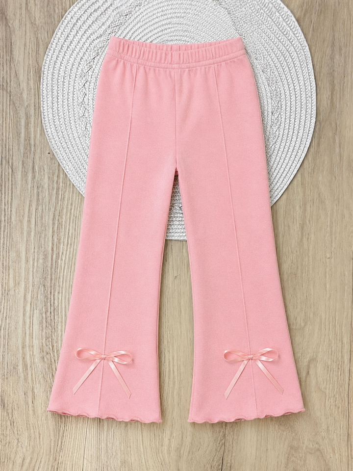 Everyday Bow Flare Pants 3-Piece Set