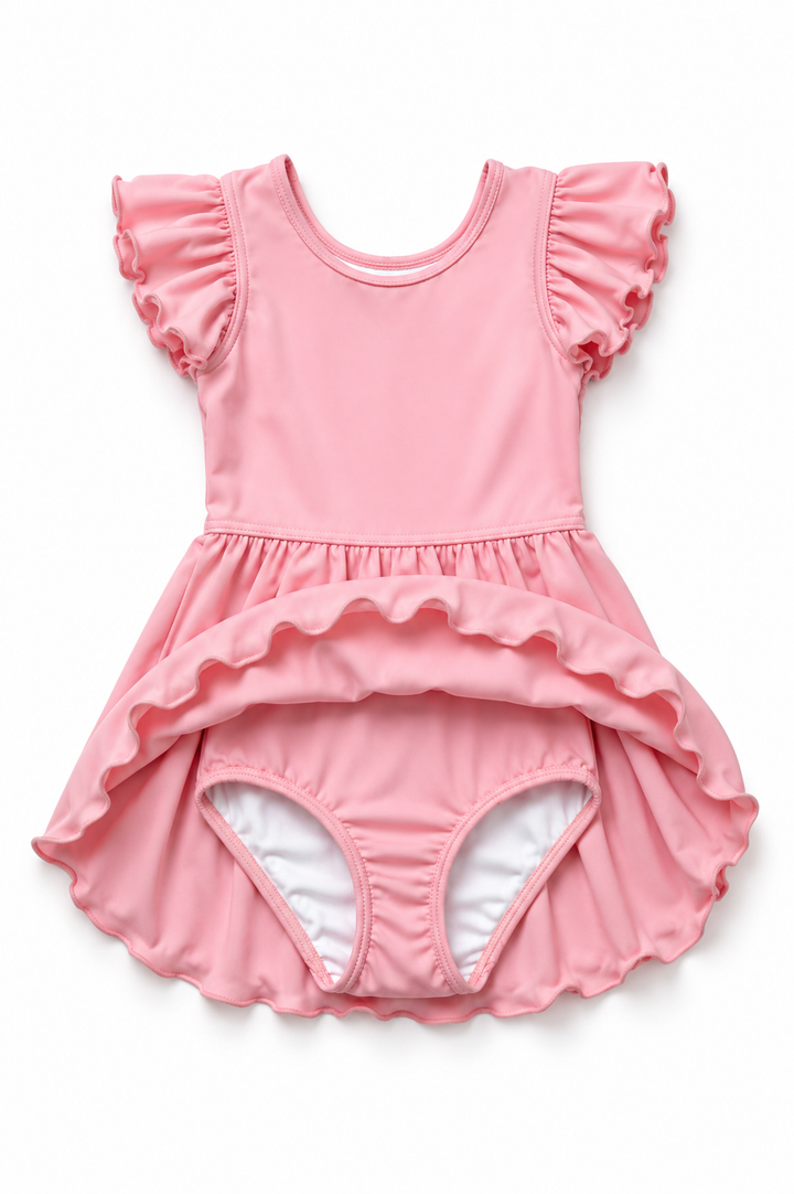 Blush Twirl Active Dress