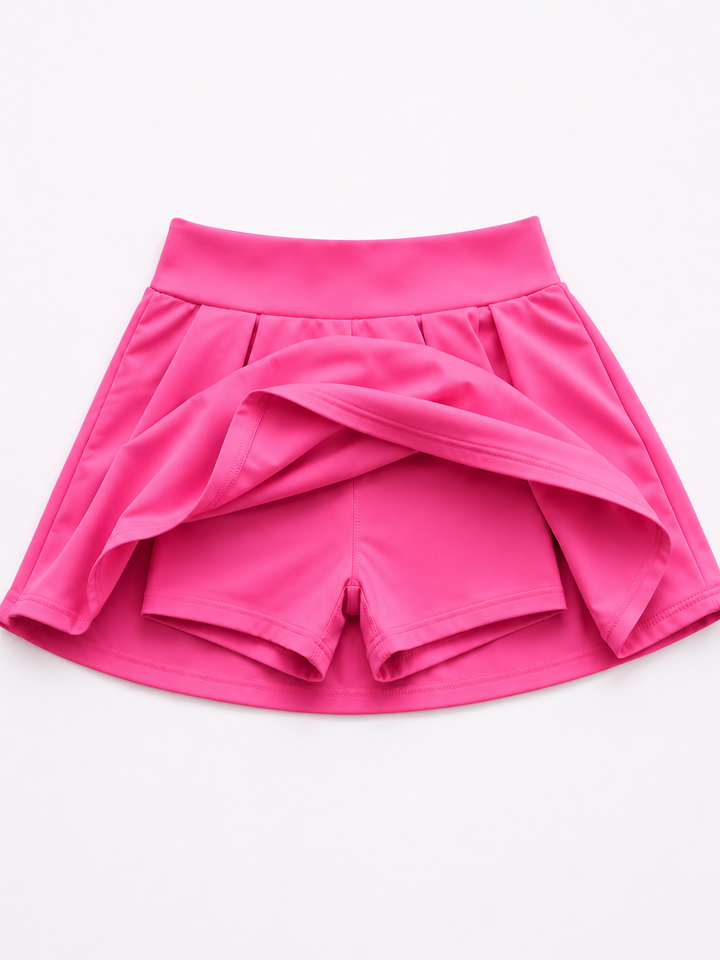 Pink Power Active Skort Set