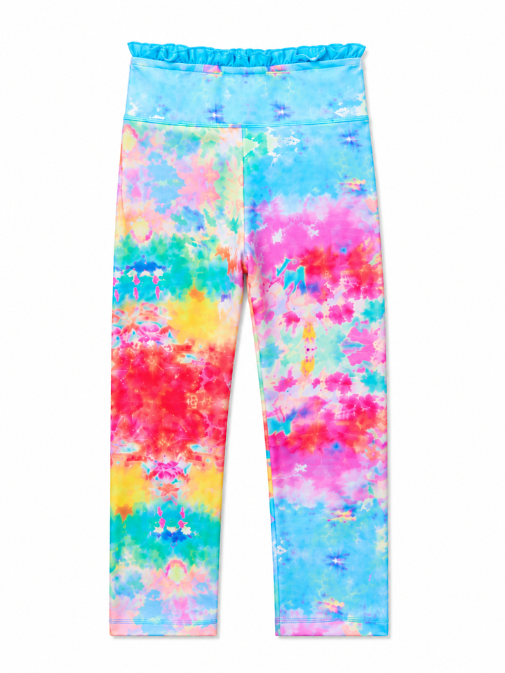 Cotton Candy Splash Active Leggings