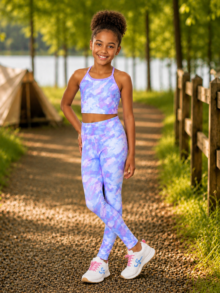 Dream Motion Ombre Active Top and Legging Set