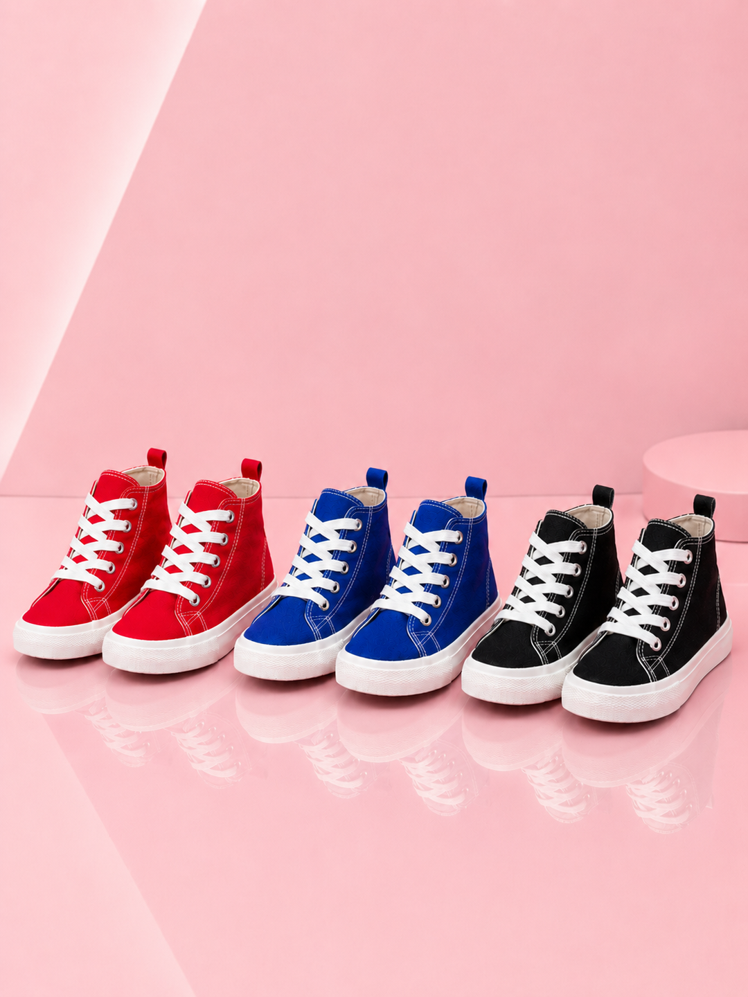 Classic Canvas High-Top Sneakers