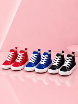 Classic Canvas High-Top Sneakers