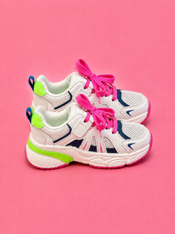 Neon Dash Athletic Sneakers
