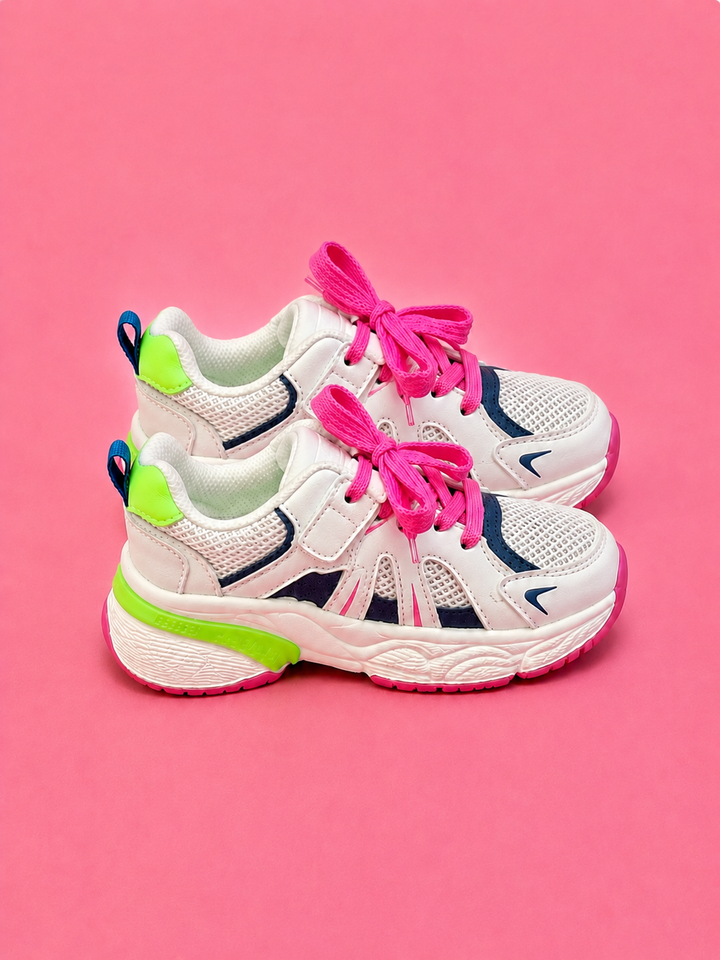 Neon Dash Athletic Sneakers