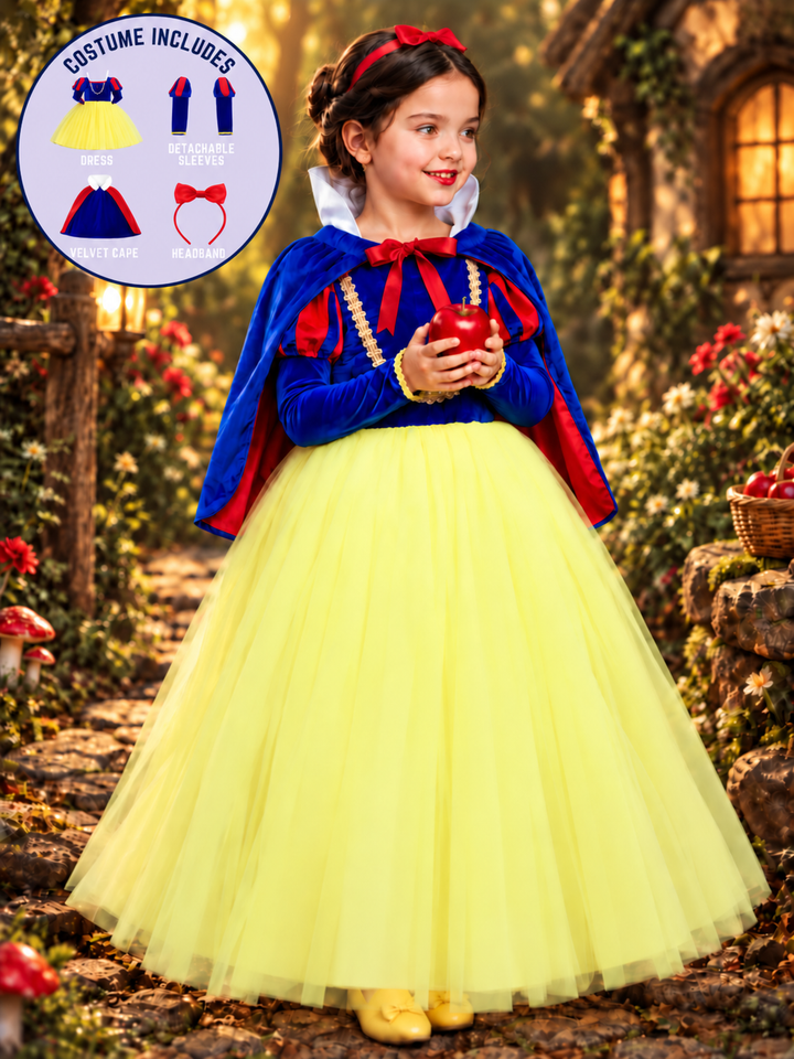 Fairest Princess 4-Piece Costume Set