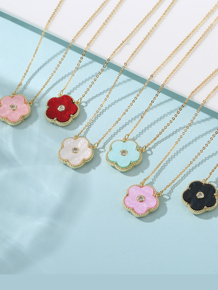 Pastel Petal Necklace Mia Belle Girls