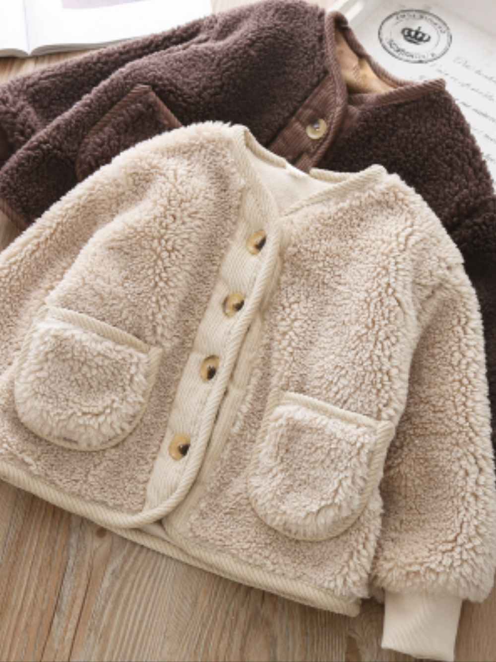 Downy Darling Fuzzy Jacket Mia Belle Girls