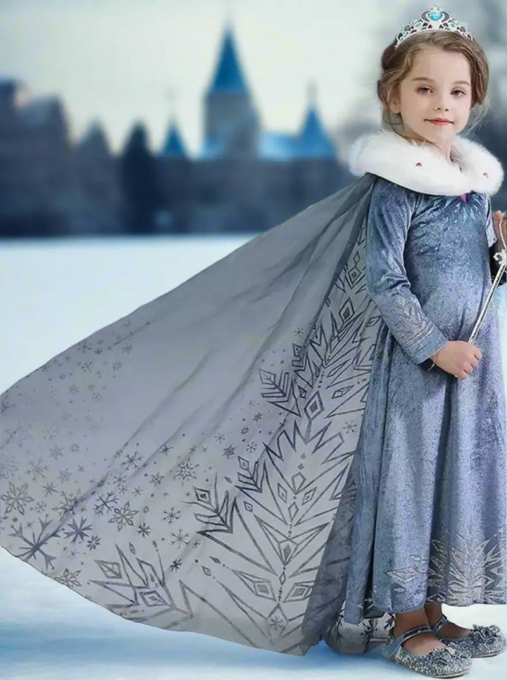 Halloween Costumes | Frozen Inspired Costume Set | Mia Belle Girls