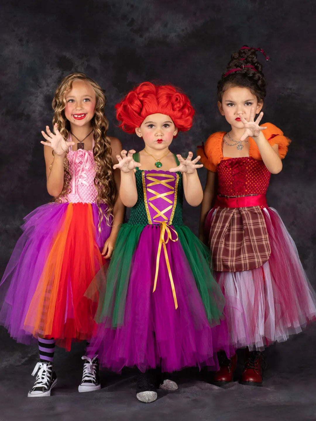 Girls Sarah Witch Tutu Costume Dress Multicolor / 2T
