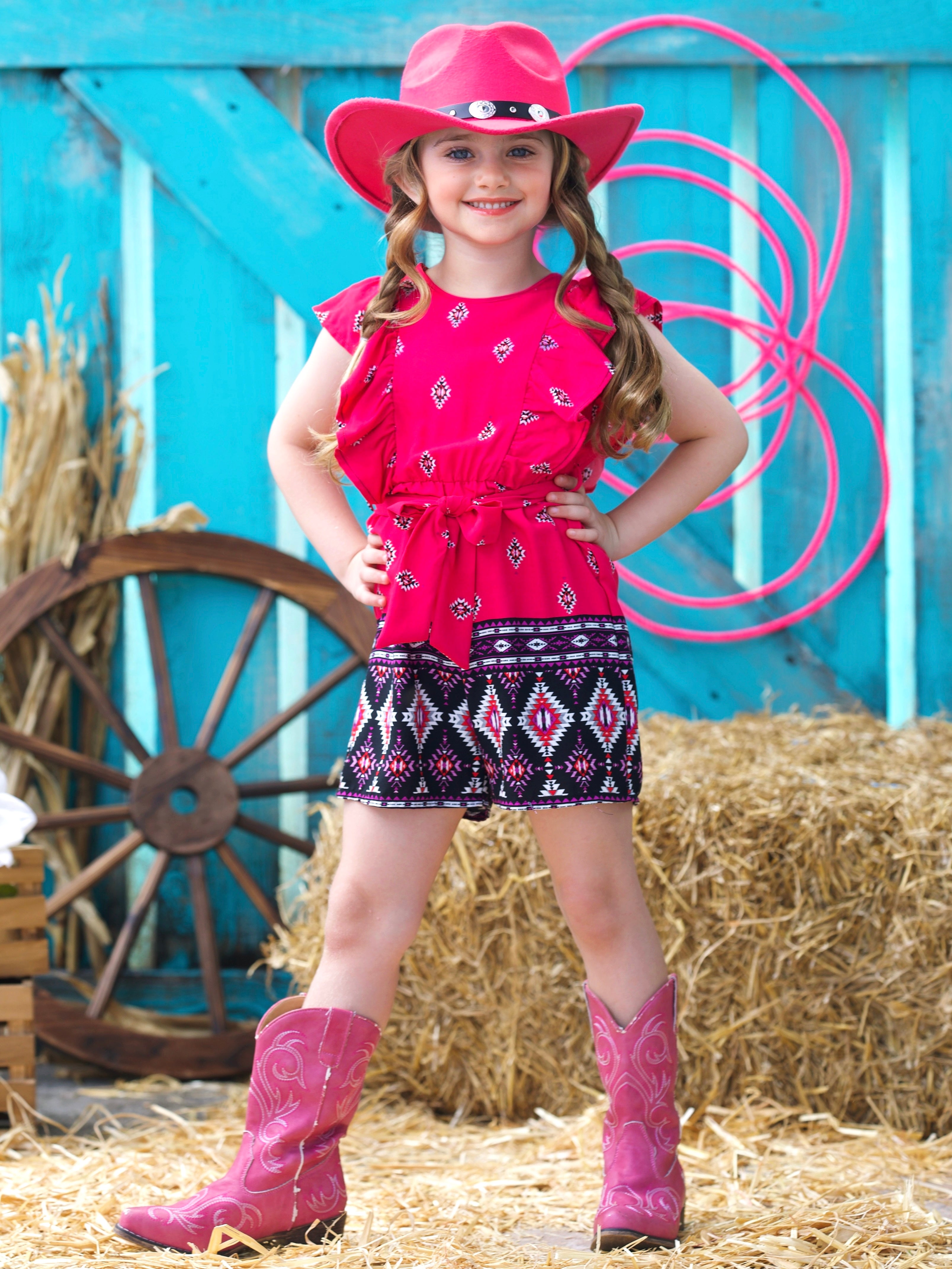 FISH ＆ KIDS COWBOY DRESS Cowgirl Collection Sale | Kids Country Fashion – Mia Belle Girls