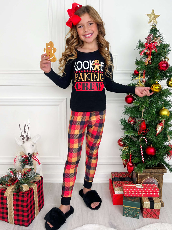 Mommy and Me Cookie Baking Crew Pajama Set Mia Belle Girls