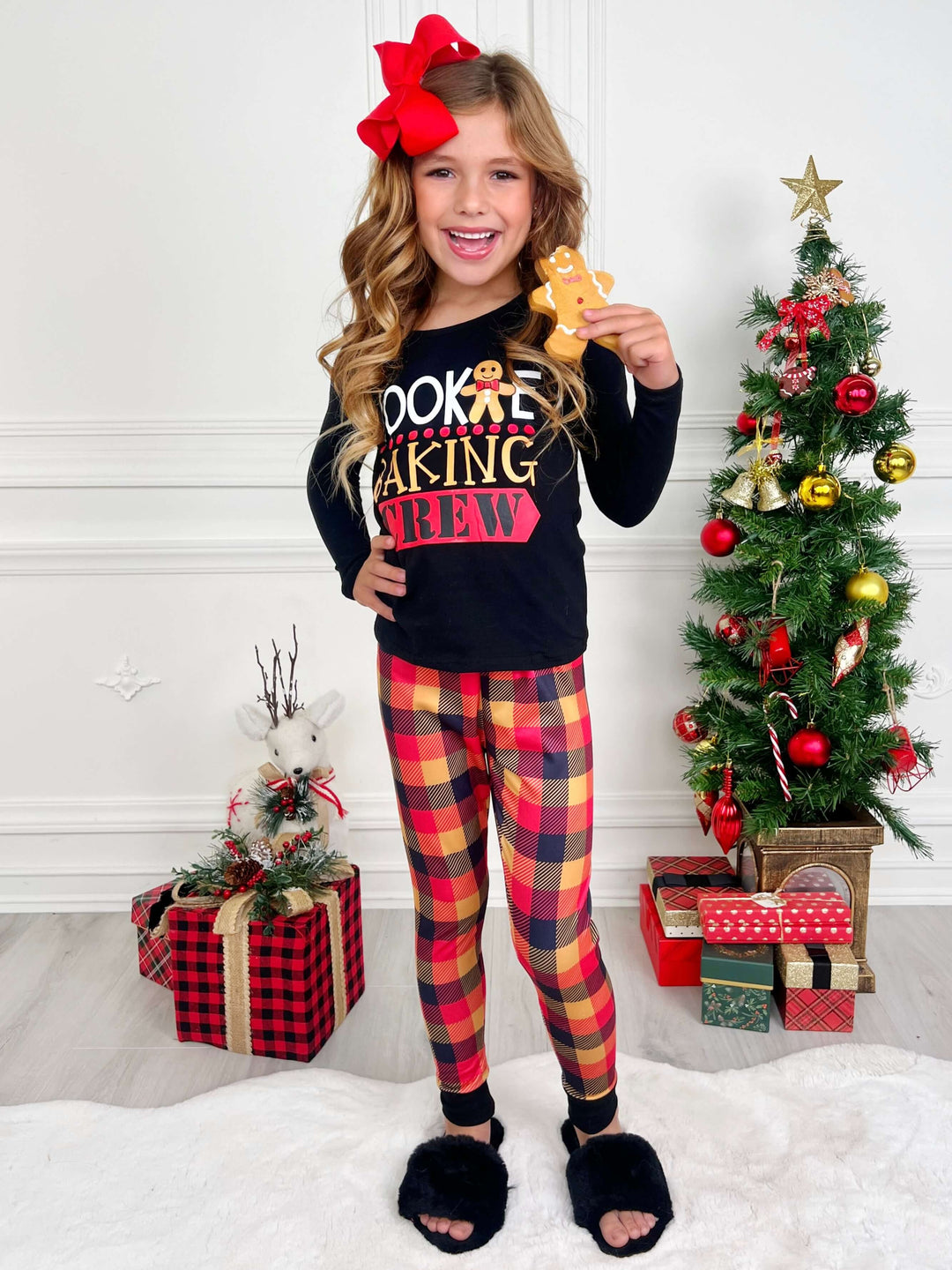 Mommy and Me Cookie Baking Crew Pajama Set Mia Belle Girls