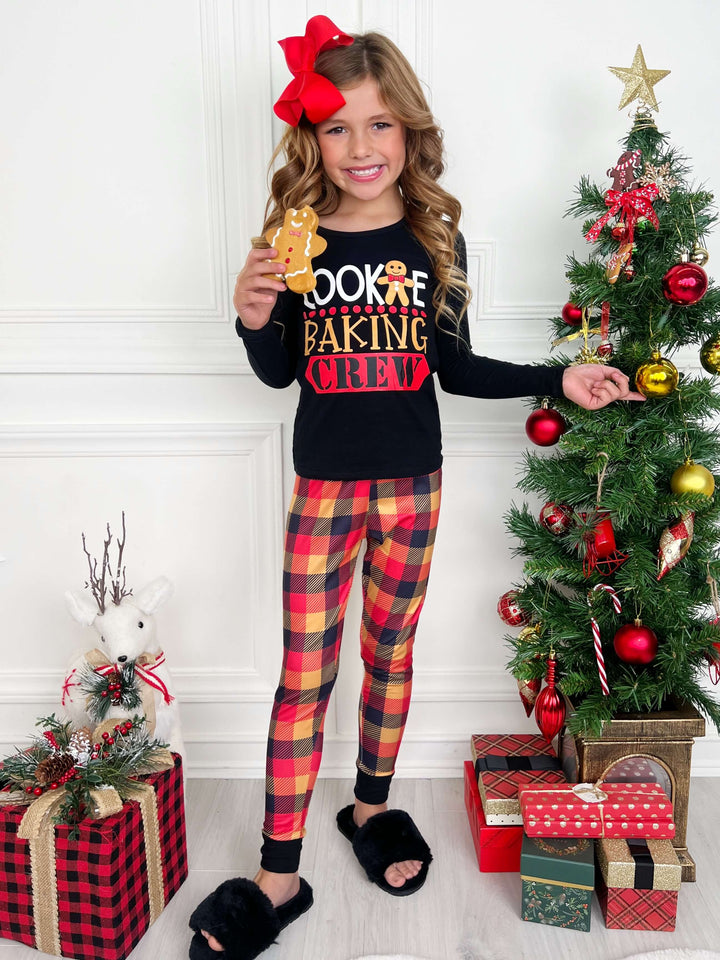 Mommy and Me Cookie Baking Crew Pajama Set Mia Belle Girls