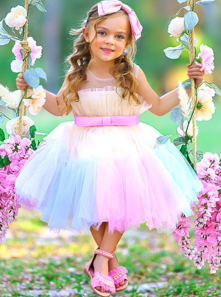 first birthday tulle dress First Birthday Dress for Girl, Flower Girl Dress, Dress For Baby Girl, Pink Dress, Tulle Tutu Dress, Toddler Girl Gown, Party Dress For Girl