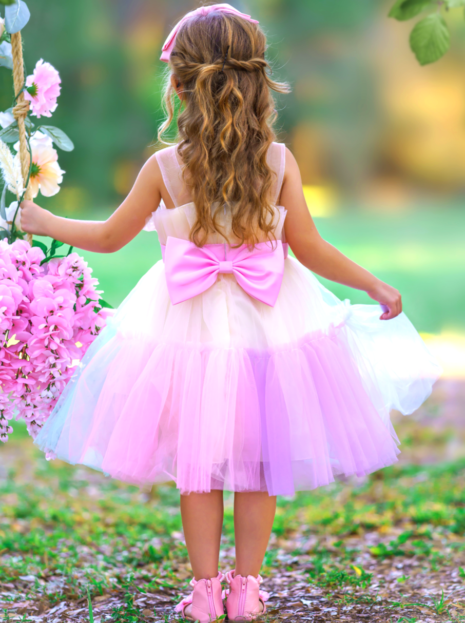 My Pastel Dream Belted Tutu Dress Multicolor / 5Y
