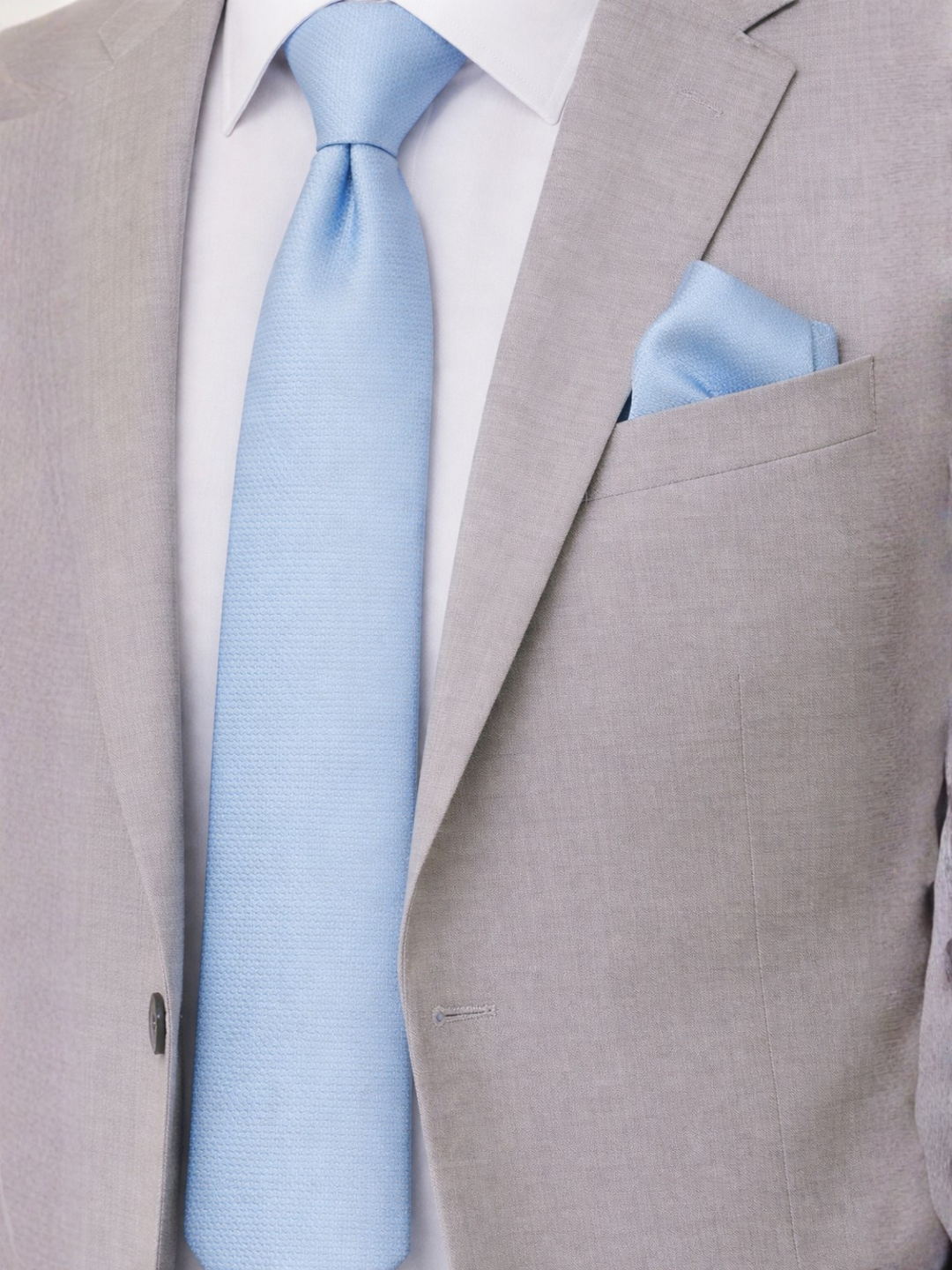 Daddy Daughter Dance Mens Blue Tie & Handkerchief Set