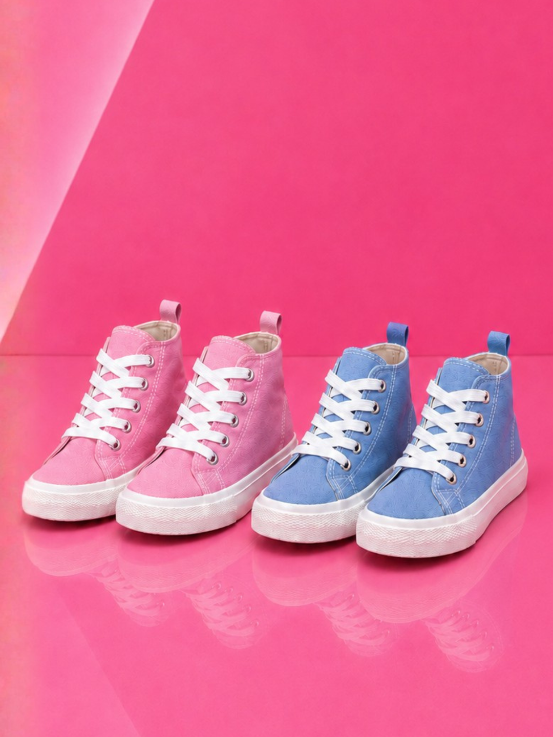 Play All Day Canvas High Top Sneakers