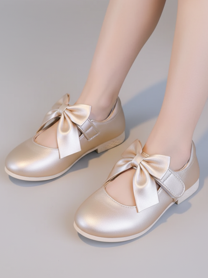Sweet Satin Ballerina Flats Mia Belle Girls