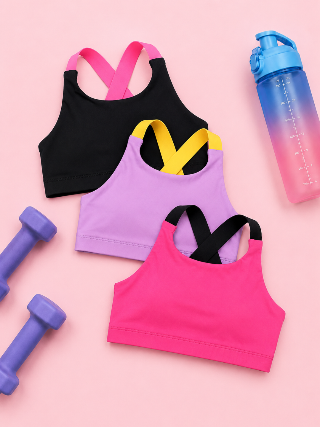 kids dance outfit crop top breathable athletic wear