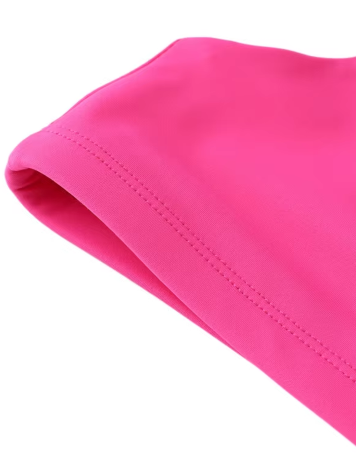 girls activewear top crossback design sporty outfit