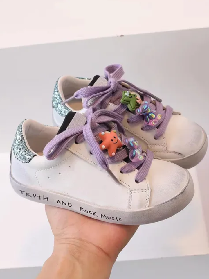 Creative Minds Dazzle Sneakers By Liv and Mia Mia Belle Girls