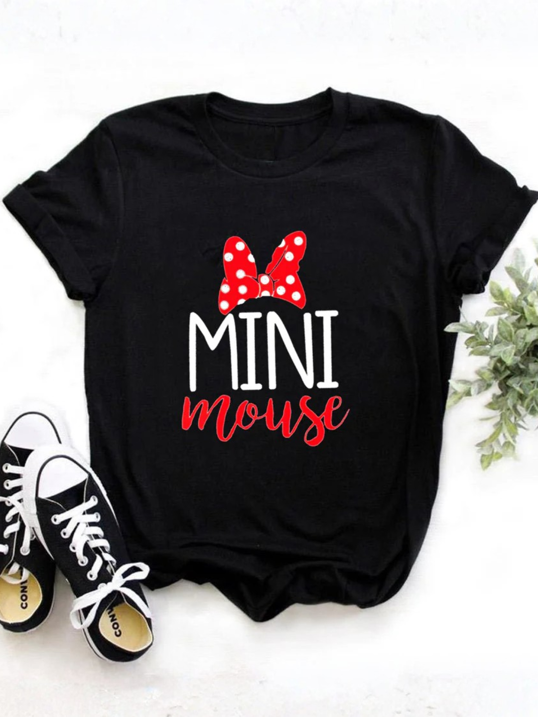 Mommy and Me Matching Mouse Slogan Tops Mia Belle Girls
