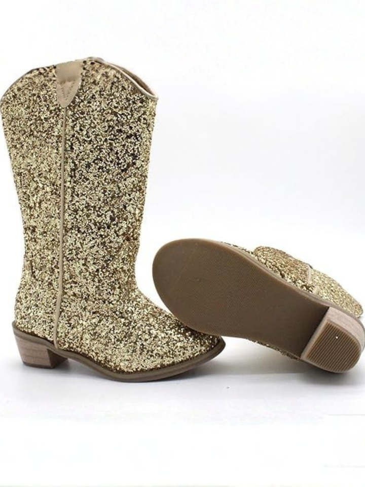 Sparkle and Shine Cowboy Boots by Liv and Mia