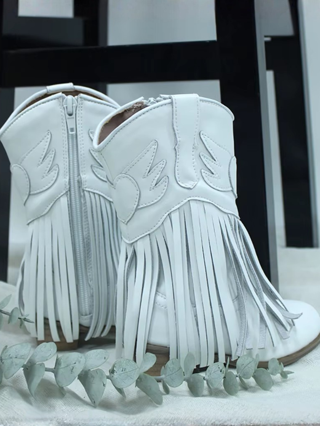 Wild West Charm Fringe Cowboy Boots By Liv and Mia Mia Belle Girls