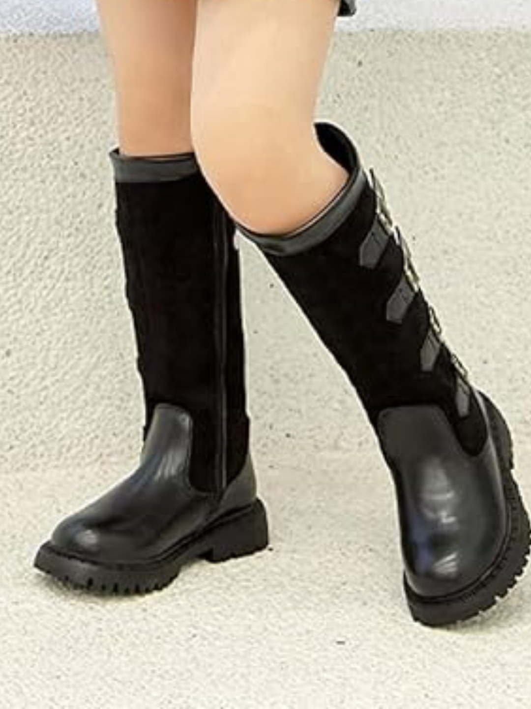 Girls Belted Mid-Calf Riding Boots By Liv and Mia Mia Belle Girls