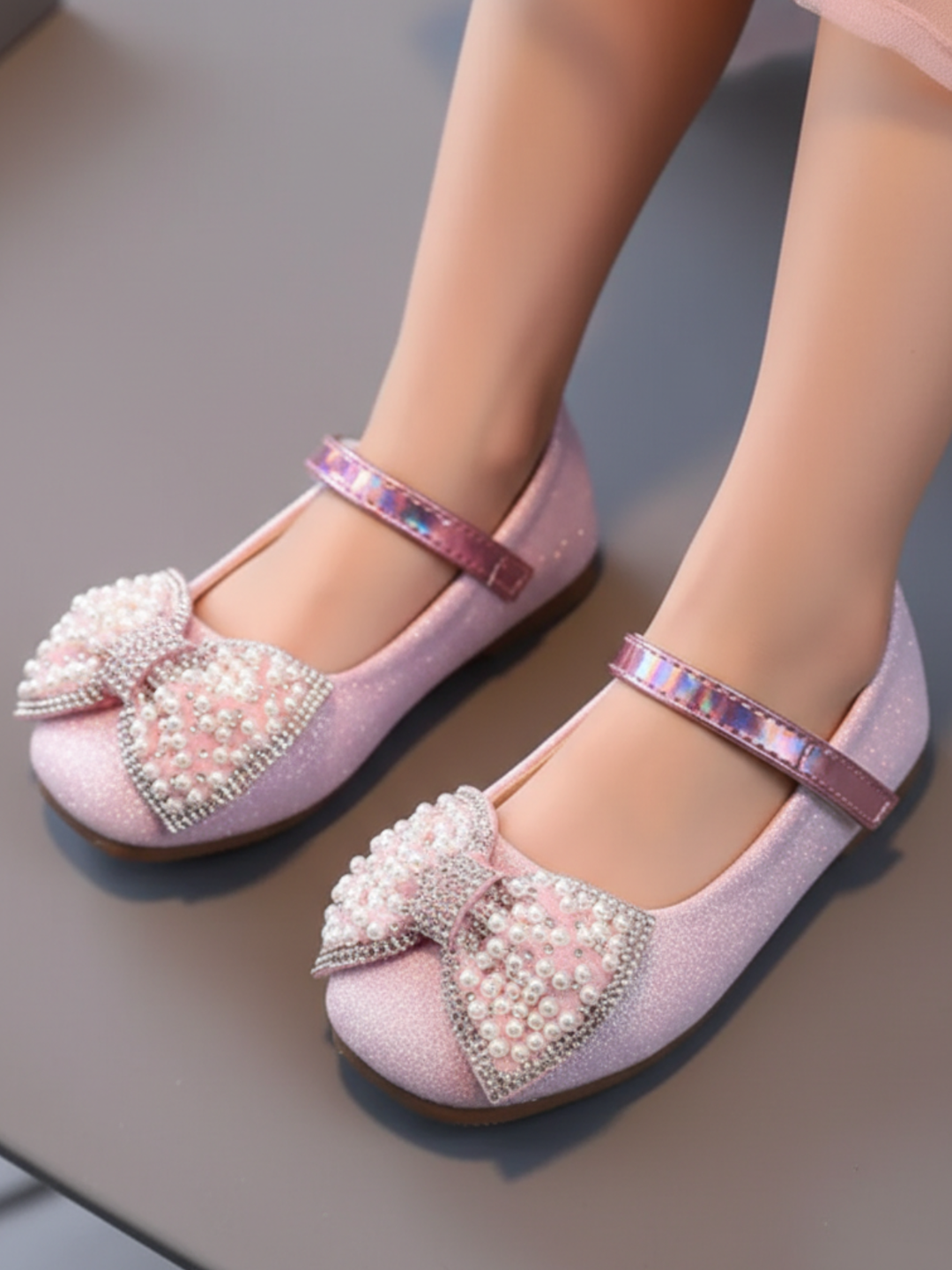 Dazzle The Day Mary Jane Shoes By Liv and Mia Mia Belle Girls